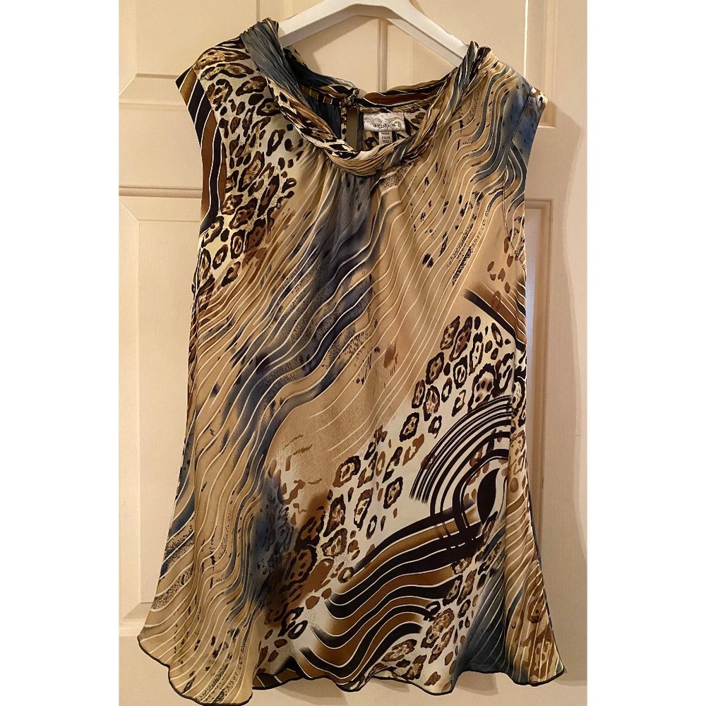 Women's Plus-Size Dressy Sleeveless Top